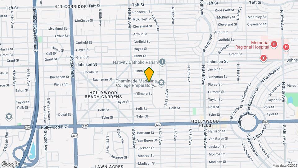 5311 Pierce St Map and Location Details