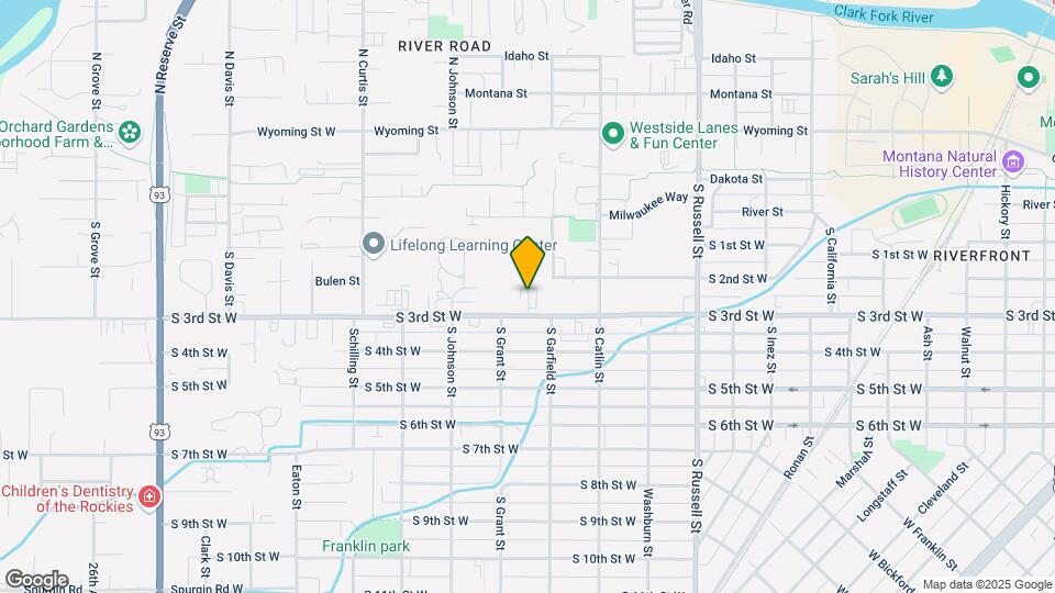 1855 S 3rd St W Map and Location Details