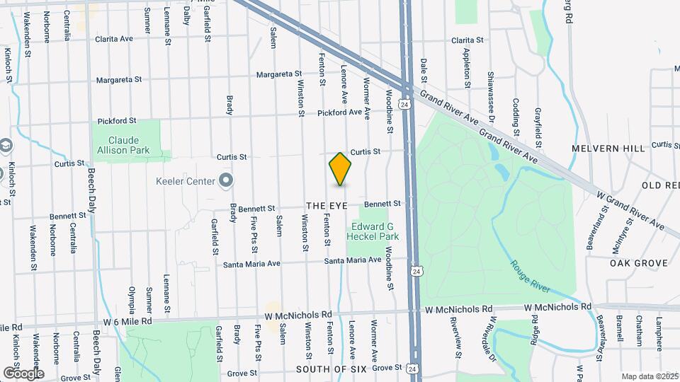 17639 Lenore Ave Map and Location Details