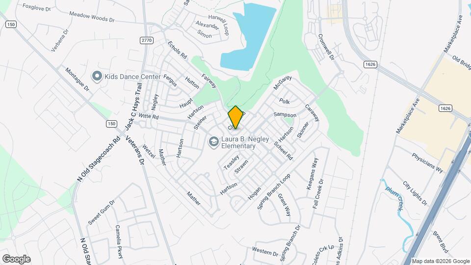 538 McGarity Map and Location Details