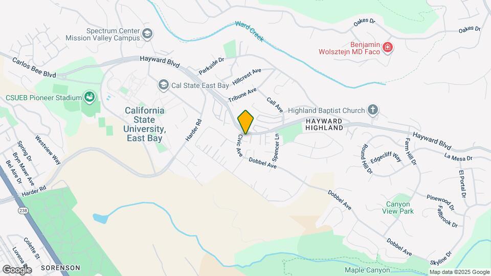 26815 Hayward Blvd Map and Location Details