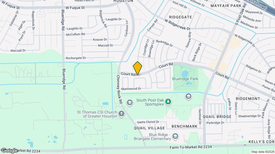 6406 Costa Mesa Dr Map and Location Details