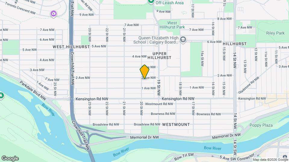 2035-2032 2 Ave NW Map and Location Details