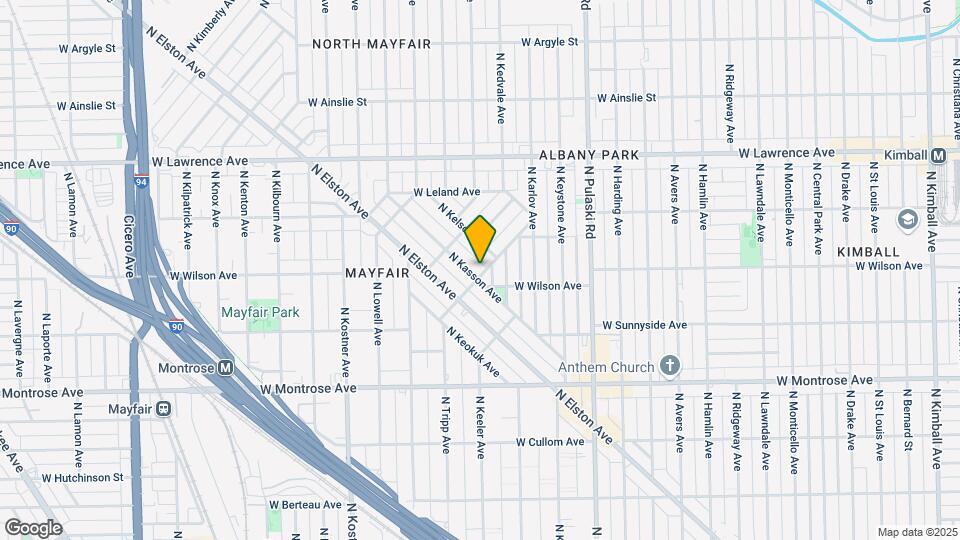4601 N Kasson Ave, Unit 3 Map and Location Details