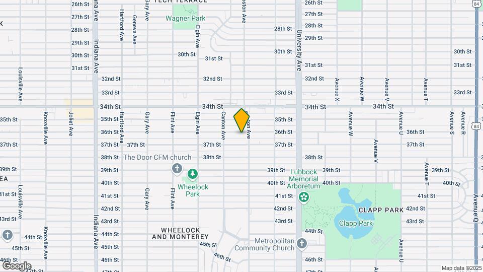 2707 36th St Map and Location Details