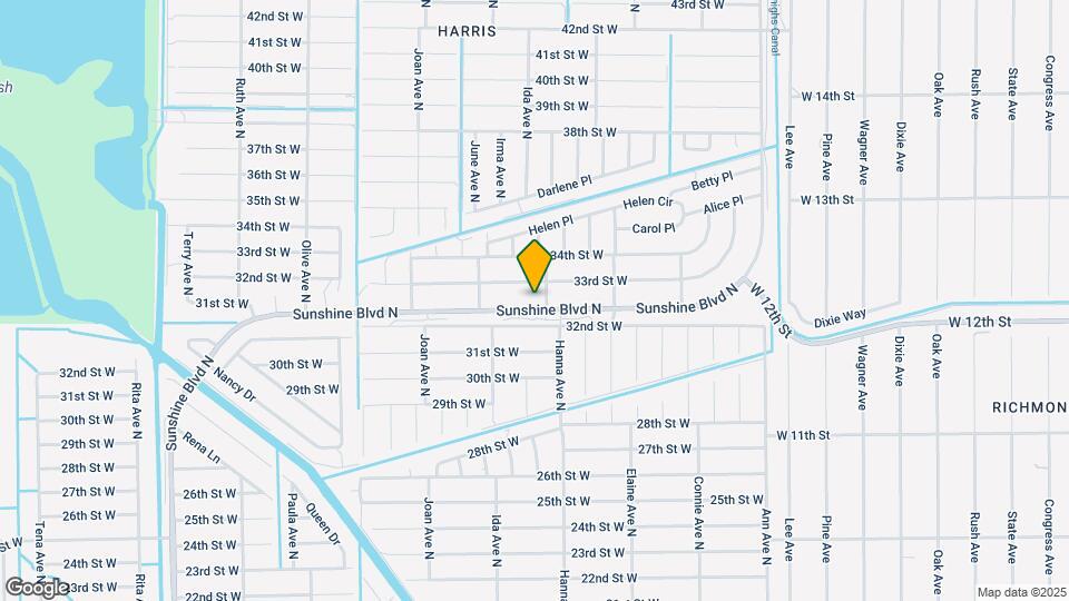 3217 Sunshine Blvd N Mapa y Detalles de la Ubicación