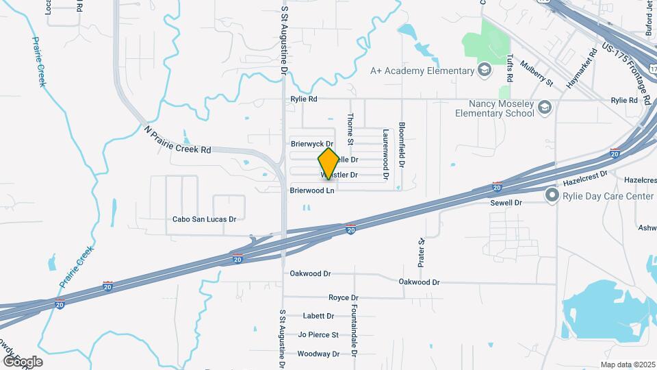 9713 Brierwood Ln Map and Location Details