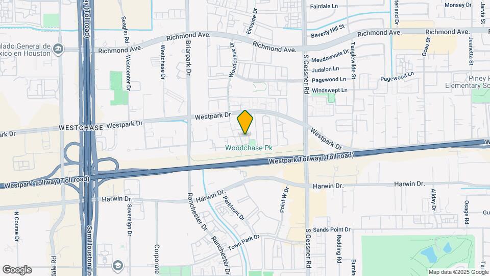3901 Woodchase Dr Map and Location Details