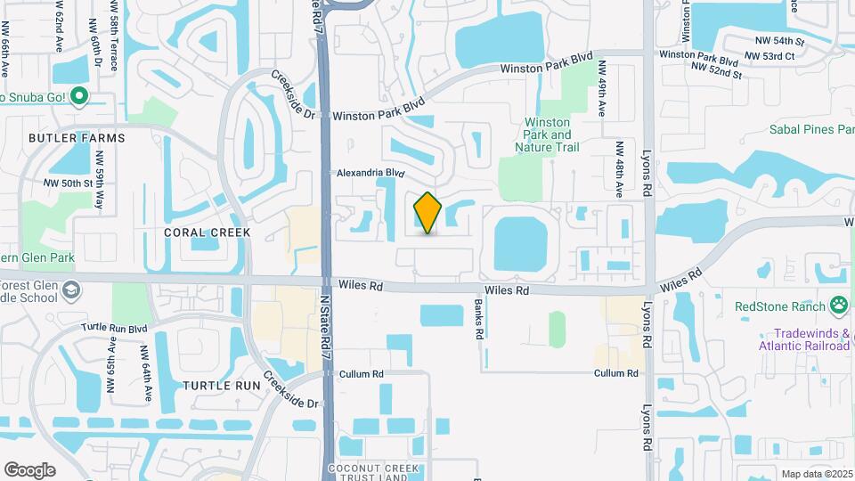 5414 NW 48th St Map and Location Details