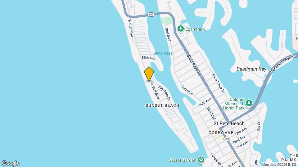 8440 W Gulf Blvd Map and Location Details