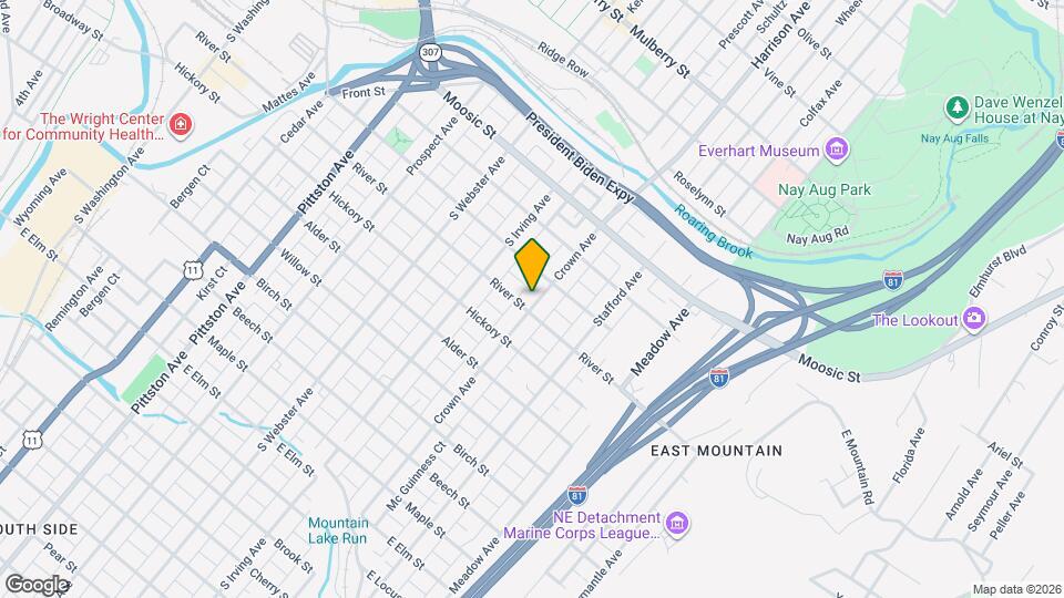 324 Crown Ave Map and Location Details