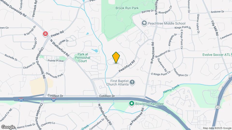 4416 Chowning Way Map and Location Details