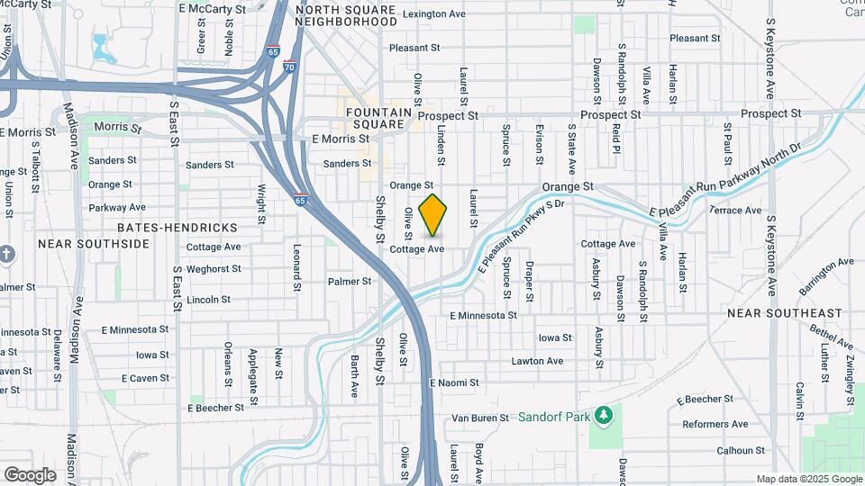 1238 Cottage Ave Map and Location Details