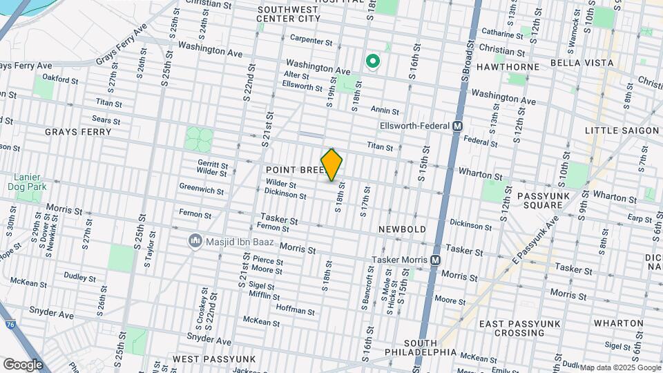 1822 Gerritt St Map and Location Details