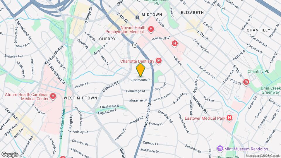 2101 Dartmouth Pl Map and Location Details