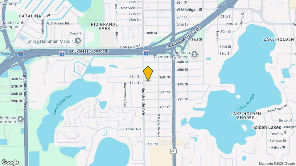 1513 37th St Map and Location Details