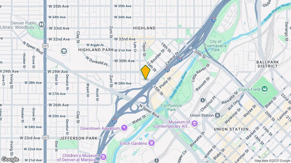 1441 Central St Map and Location Details