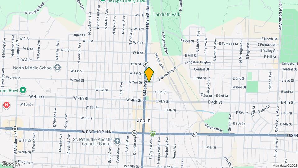 Messenger Towers Map and Location Details