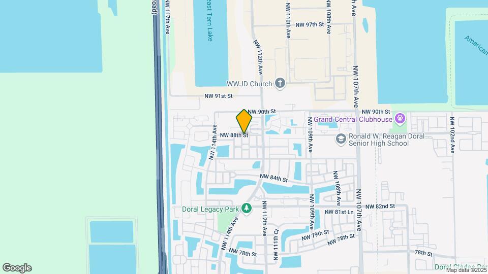 8795 NW 112th Path Map and Location Details