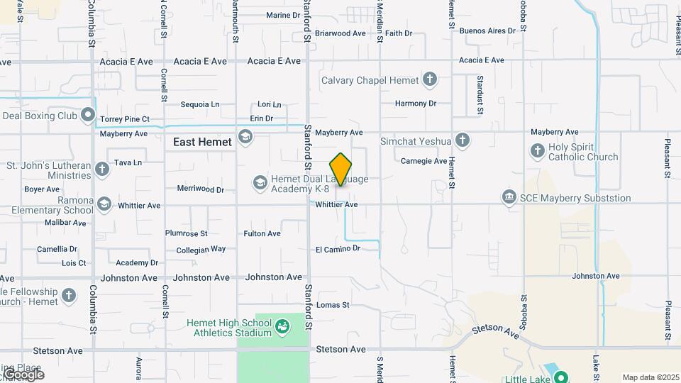 26458 Larkspur St Map and Location Details