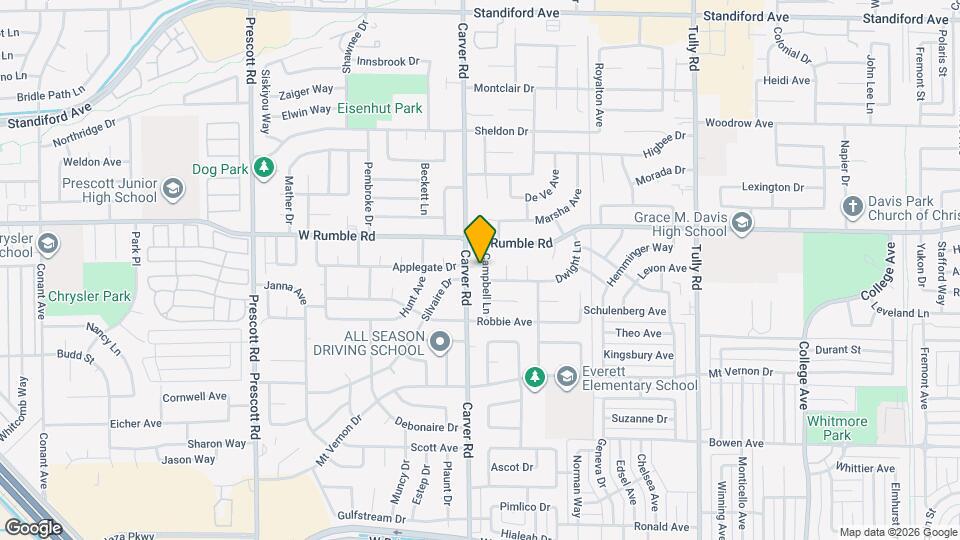 2805 Campbell Ln Map and Location Details