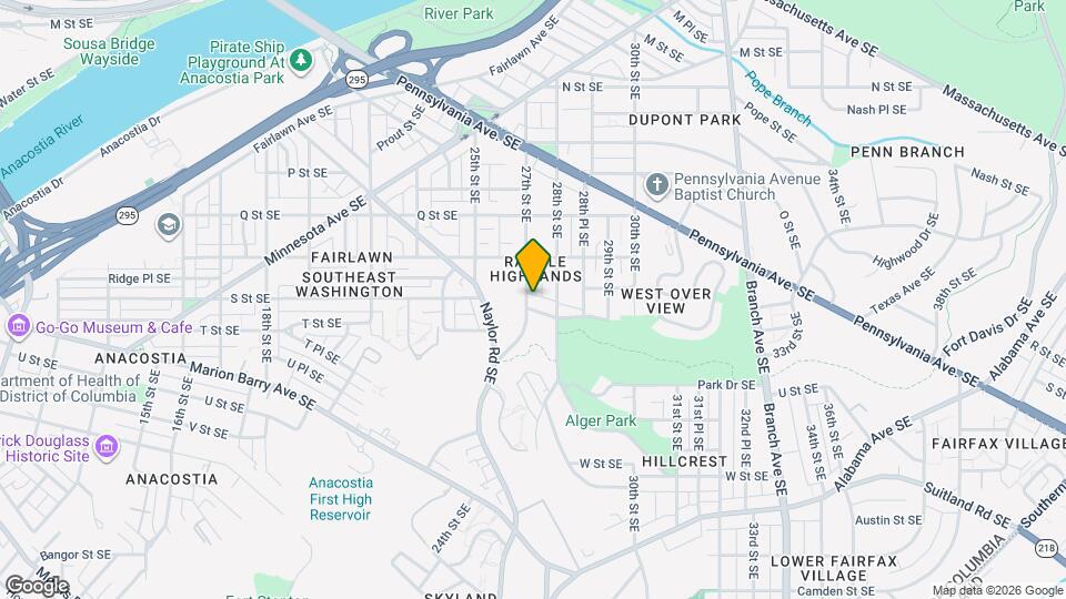 2700 Texas Ave SE Map and Location Details