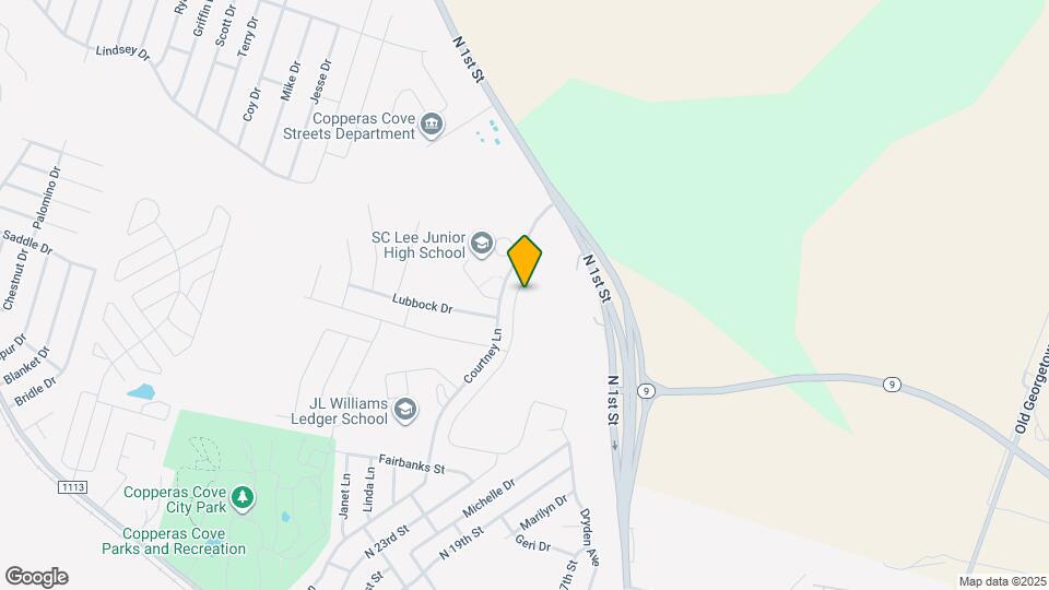 1746 Dryden Ave Map and Location Details