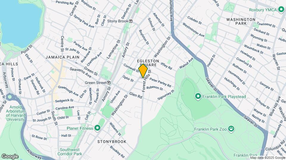 45 Forest Hills St, Unit 2 Map and Location Details