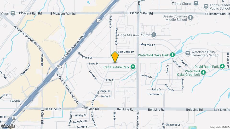 702 Lowe Dr Map and Location Details