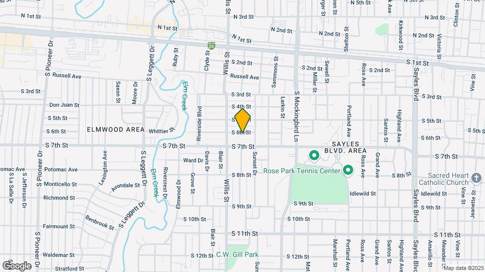3149 S 6th St Map and Location Details