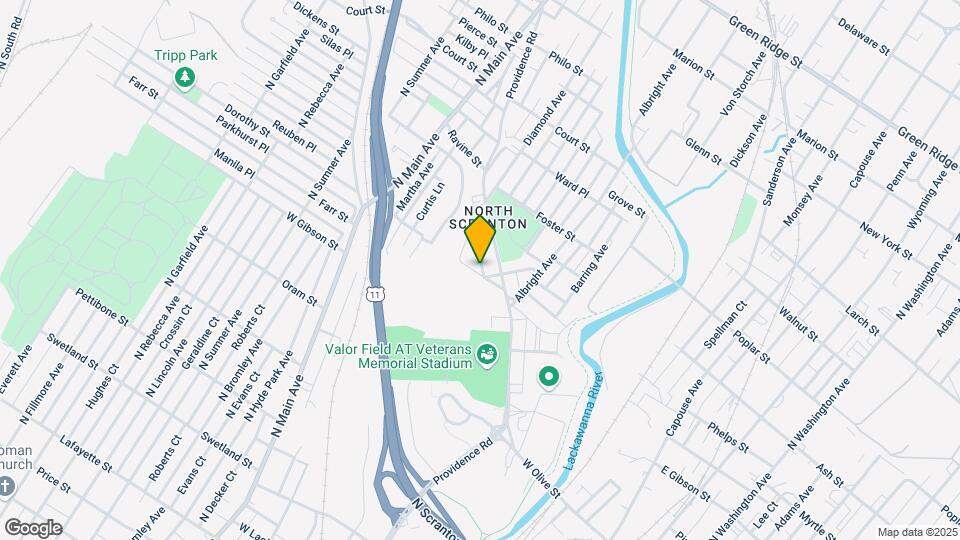 909 Battle St Map and Location Details