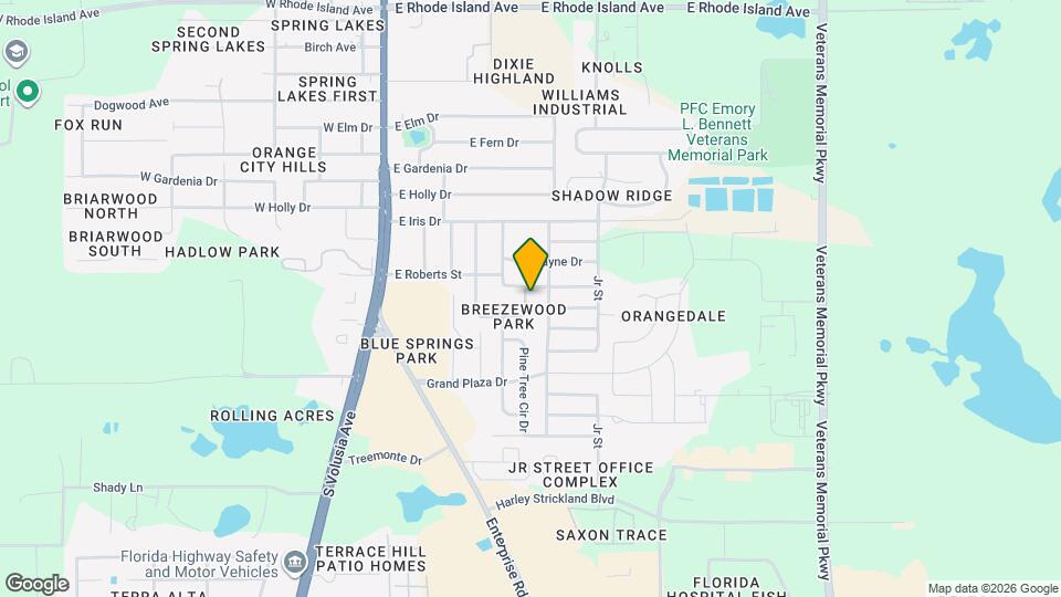 2385 Poinsettia Dr Map and Location Details