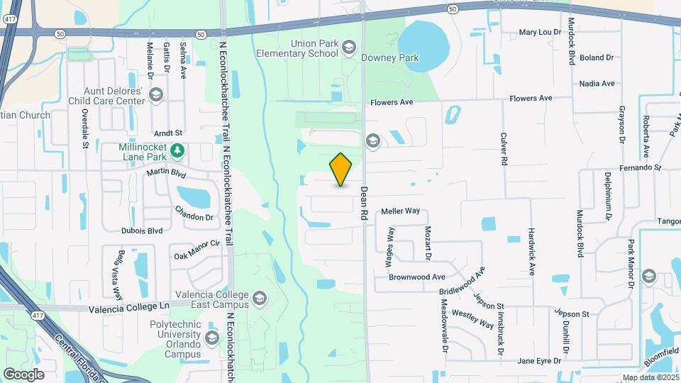 9923 Dean Acre Dr Map and Location Details