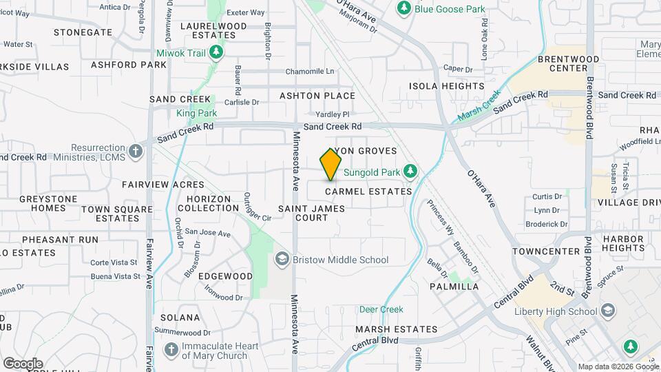 680 Monte Verde Ln Map and Location Details