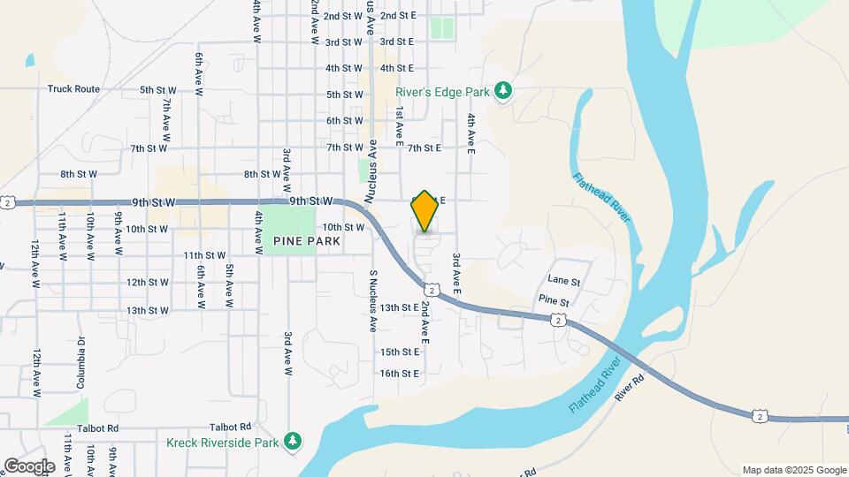 Western Montana RV Park Map and Location Details