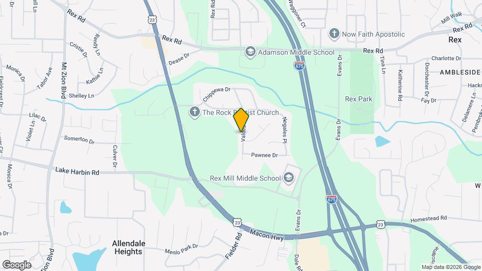 6237 Valdez Dr Map and Location Details