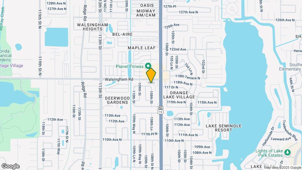 11707 108th St Map and Location Details