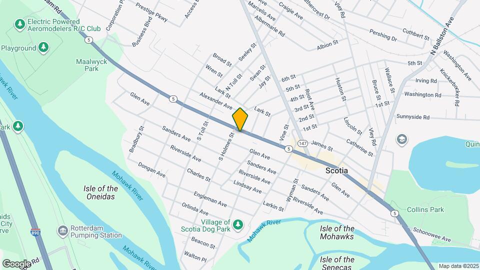 349 Mohawk Ave, Unit 1 Map and Location Details