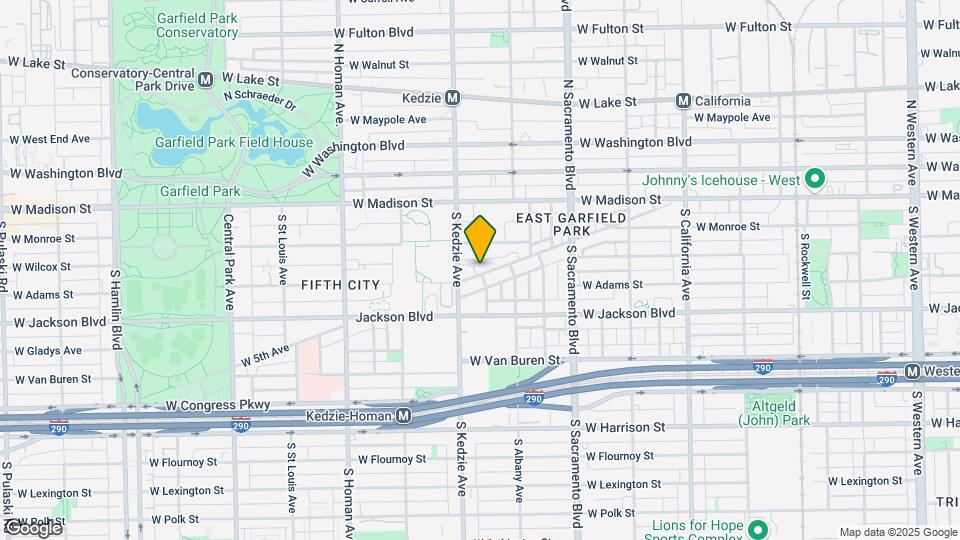 3134 W 5th Ave Map and Location Details
