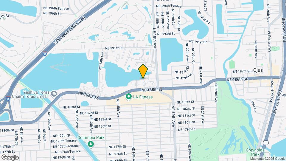 1671 NE Miami Gardens Dr Map and Location Details