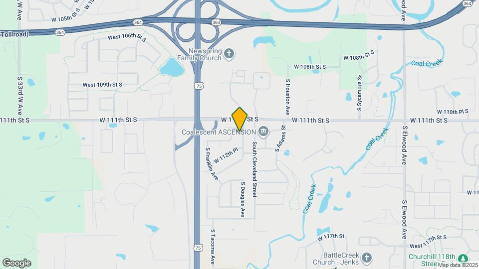 11168 S Douglas Ave Map and Location Details