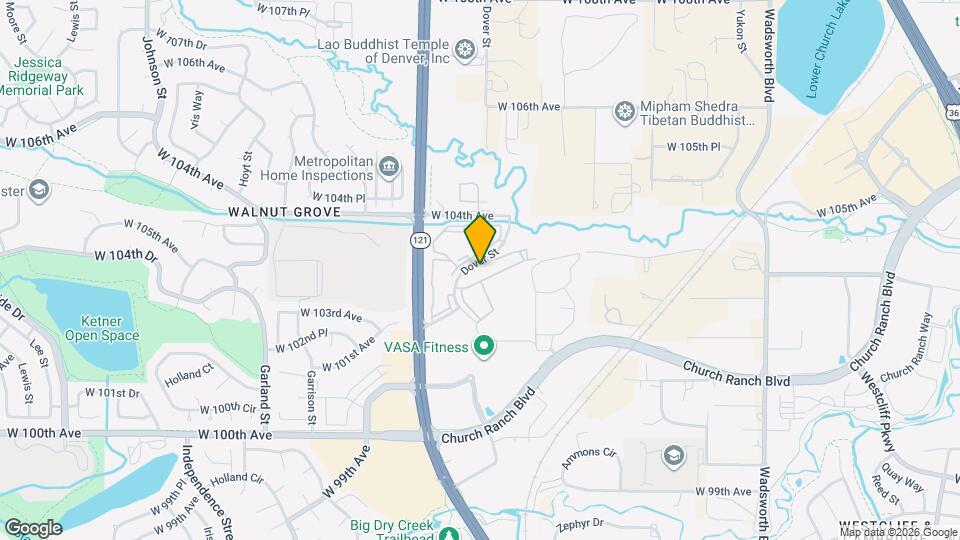 Walnut Creek Apartments Map and Location Details
