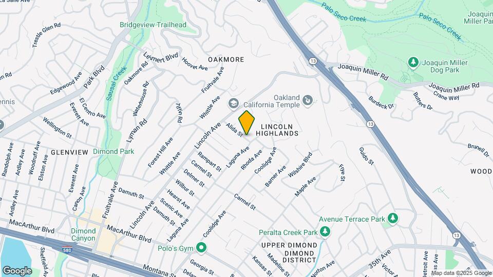 2522 Alida St Map and Location Details