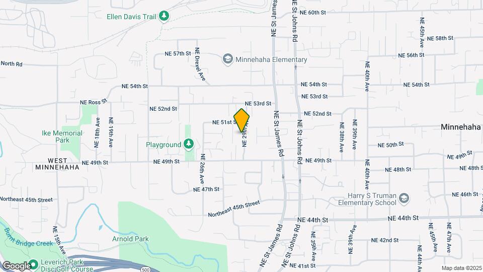 5010 NE 29th Ave Map and Location Details