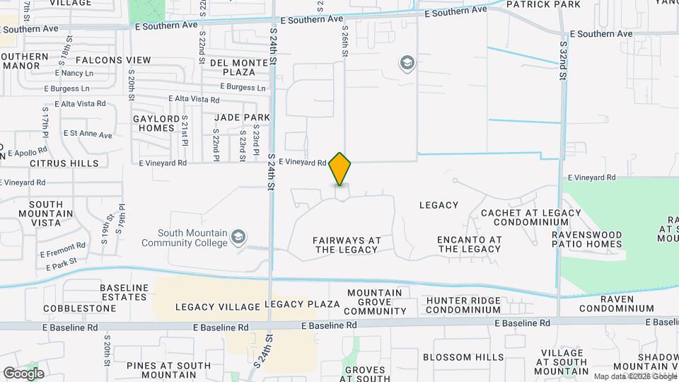 6843 S 26th St Map and Location Details