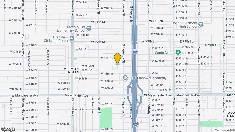 524 W 82nd St, Unit 524 Map and Location Details