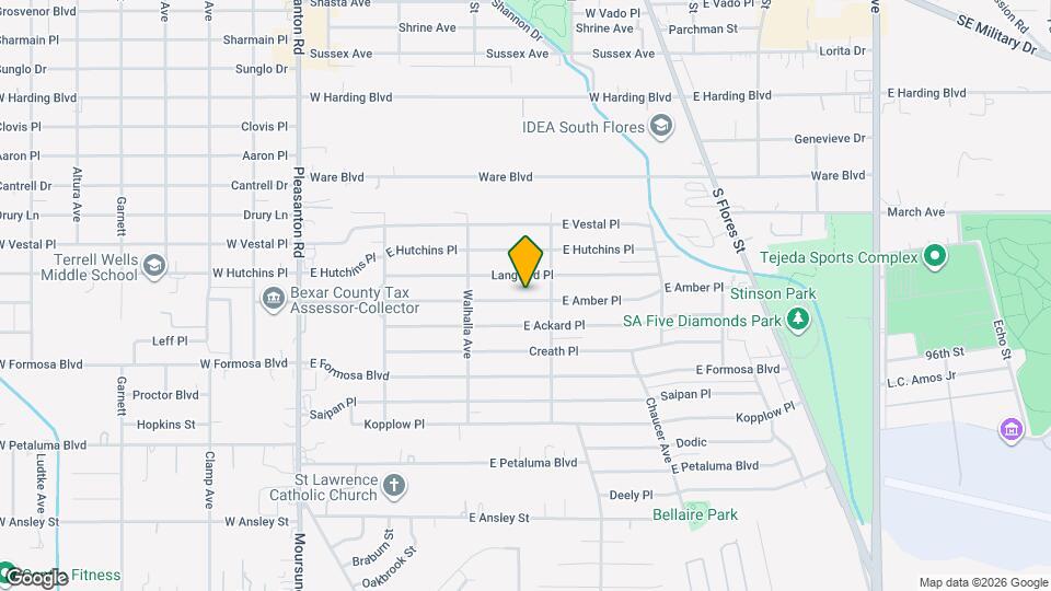 351 E Amber St Map and Location Details