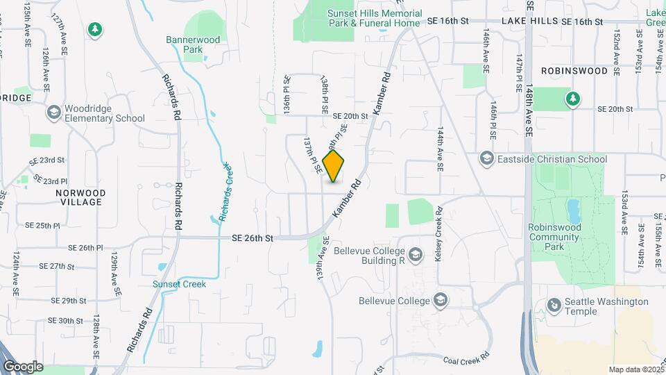 13726 SE 24th St Map and Location Details