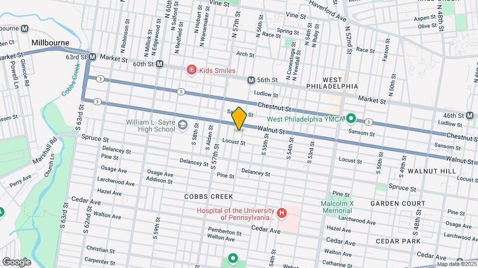 226 S 56TH St Map and Location Details