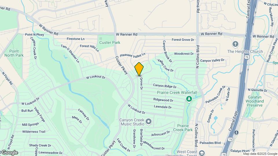 2645 Forest Grove Dr Map and Location Details